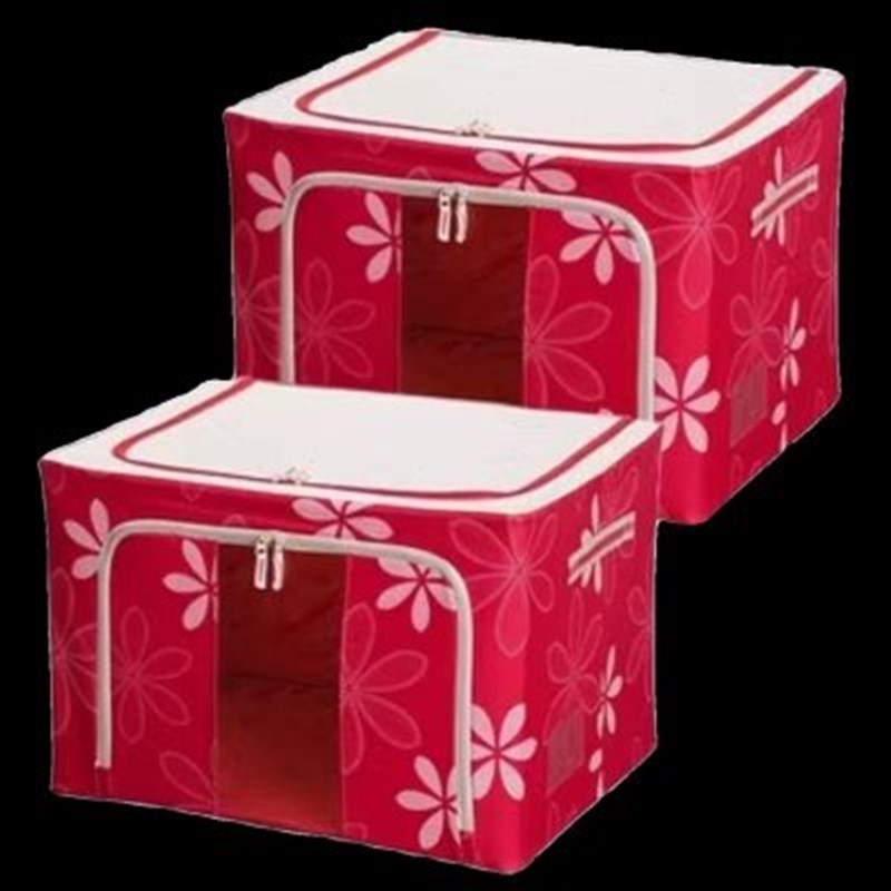 120l150升折叠牛津r布收纳箱特大号超大容量布艺100衣物被子整