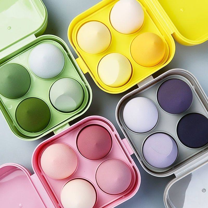 四个装粉超软球干乳胶美妆蛋粉扑干湿两用斜切学生化妆水滴型上妆,彩妆/香水/美妆工具,化妆/美容工具,淘宝优惠券,粉丝福利购,淘宝优惠卷