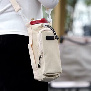 水壶包斜挎便携手提多功能保护套手机包户外旅行旅游水杯收纳袋