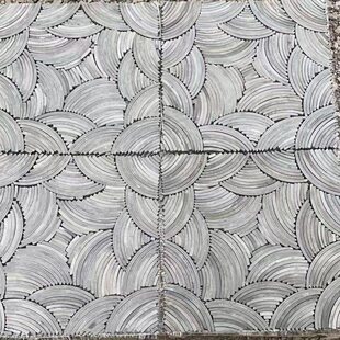 瓦片装饰花园围边围栏瓦小青瓦半圆鱼鳞造型瓦仿古拼花铺地立瓦