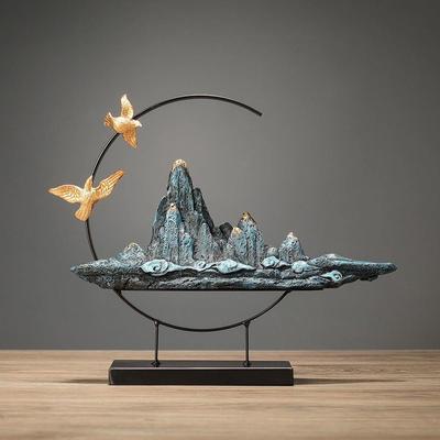 客厅摆件高端大气上档次家庭电视背景墙两边的饰品家里摆设装饰品