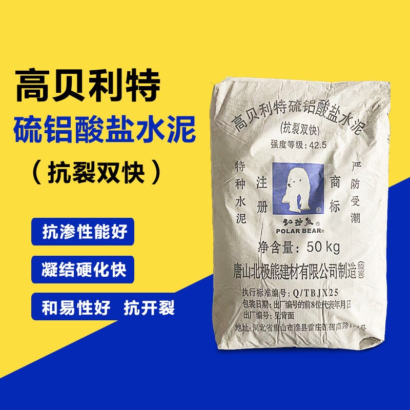 厂家供应快凝快硬快干水泥防水堵漏修补无裂缝S材料抗裂双快水泥