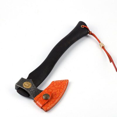 EDC户外维京战斧手斧砍树劈材露营小钢斧合金钢铸锻造HRC55度