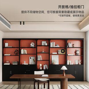 星都厅书柜书架25984柜中古展示柜多功能收纳储物用家客落地靠墙