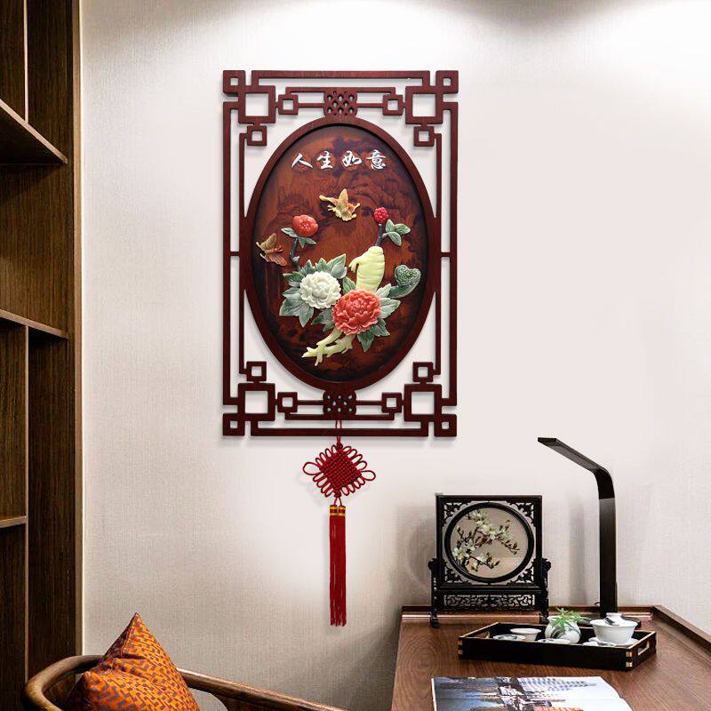 客厅装饰画玄关过道走廊卧室挂件新中式沙发背景墙面壁画餐厅挂画