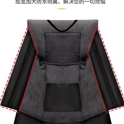 电动车挡风被冬季加绒加厚加宽加大双面防水踏板电瓶车Z冬款防风