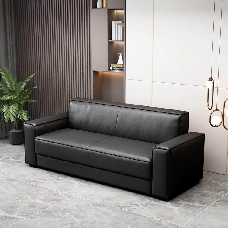 猫抓皮三会人位台无品牌/沙发简现代公约寓球办公室出租房沙发茶