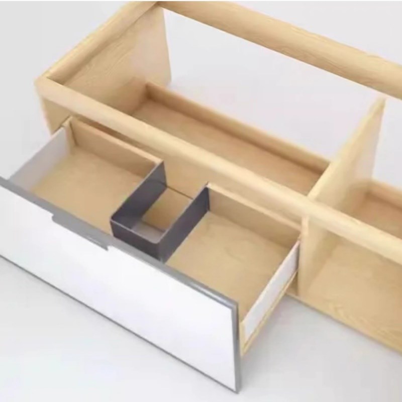 抽屉U型下水槽金属烤漆橱柜浴室柜抽屉下水口装饰挡板铝.合金U型