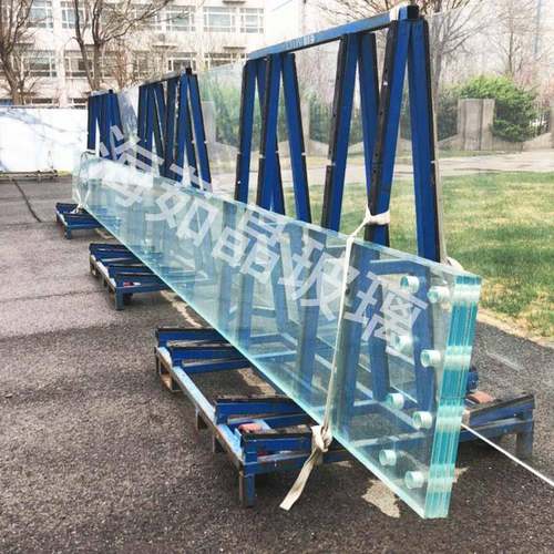 超玻璃815超钢化玻大超璃大版玻宽璃楼梯中空超厚夹胶普白超白玻