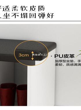 入户鞋凳家体用门口RK10鞋架可坐翻斗鞋柜坐凳一简约代现收纳鞋换