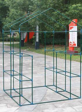 花园走入式暖房家房庭大温物室植过冬IHV雨花防防冻保温棚多肉阳