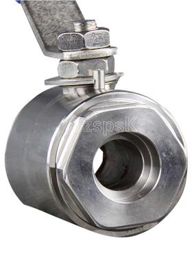 2T00不0PSI3DSO16锈刚锻丝扣NP螺纹美标高二压片式球阀800lb4分6