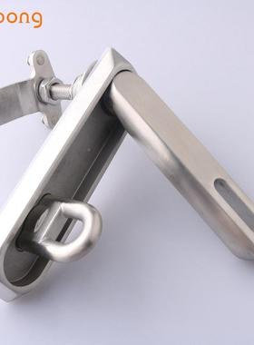 MS860-1-2锈钢平面挂锁M工S838-门1S业设备箱柜门锁不开关MS860-1