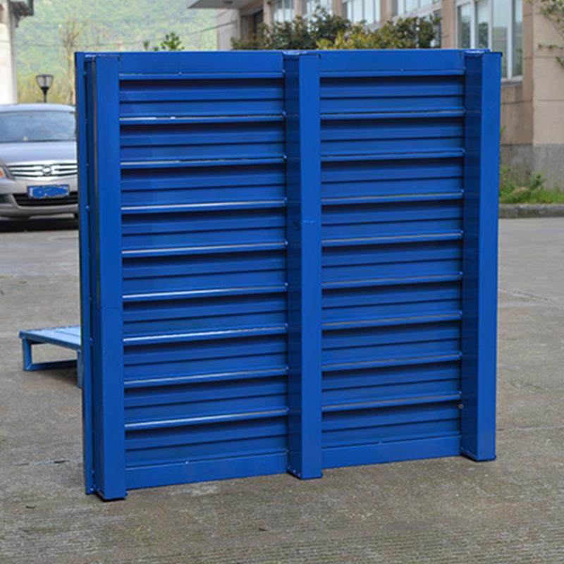 宁厂型104家加厚钢波制托托盘仓库货架金属重叉车托盘仓储栈板铁