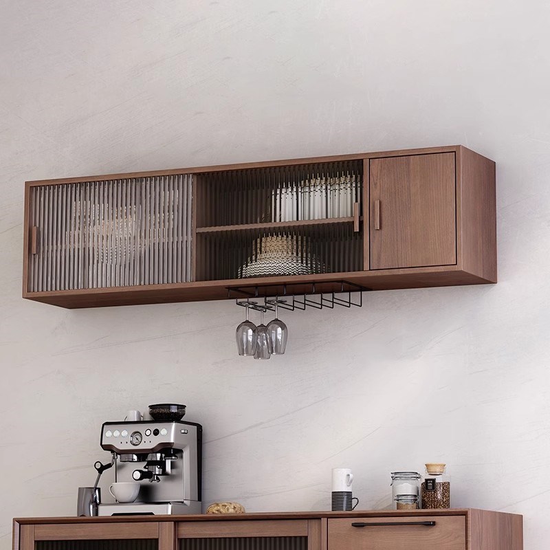 实木厨房吊柜上墙壁挂墙面壁柜卫生间G储物阳台收纳置物架客厅橱