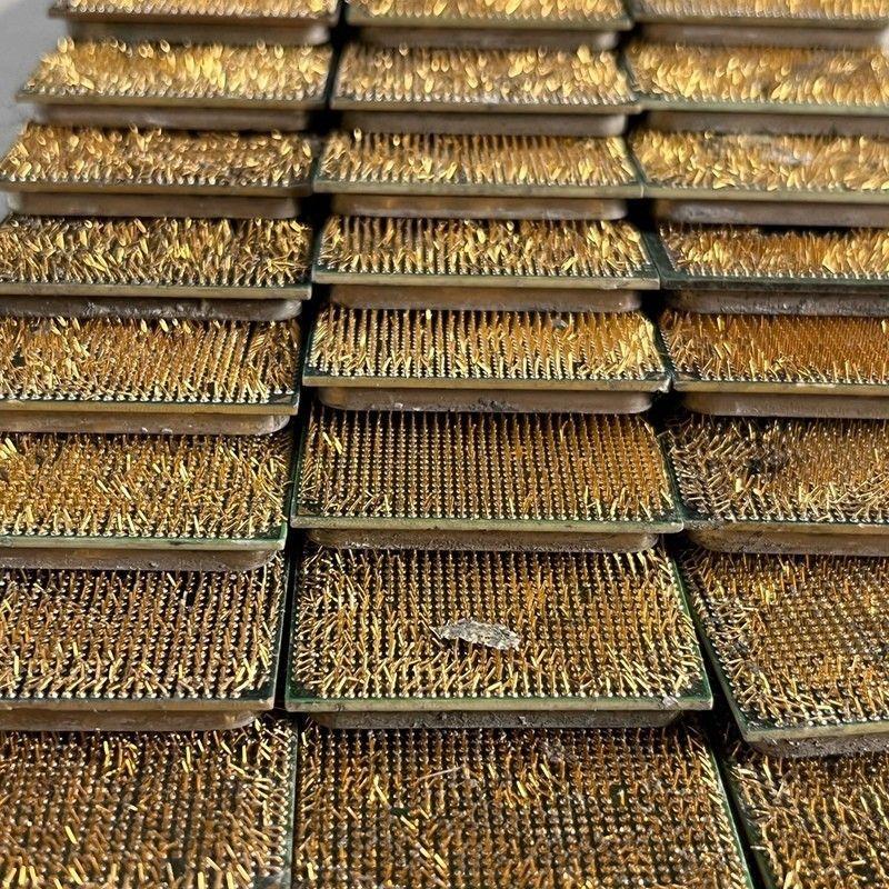 AMD电脑CPU提金炼子镀金