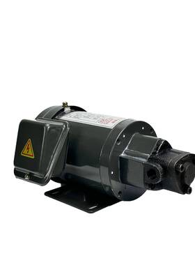 0.19KW短咀润滑OET电机配TO-电12A液压马达动机床齿轮P摆线三角泵