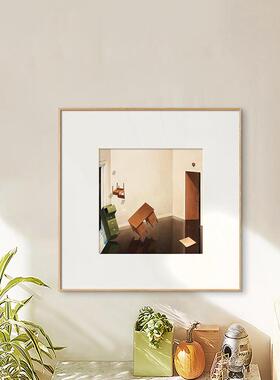 混复乱秩序北欧客QB202207厅风静物装饰画怀旧古玄与关画超现实卧