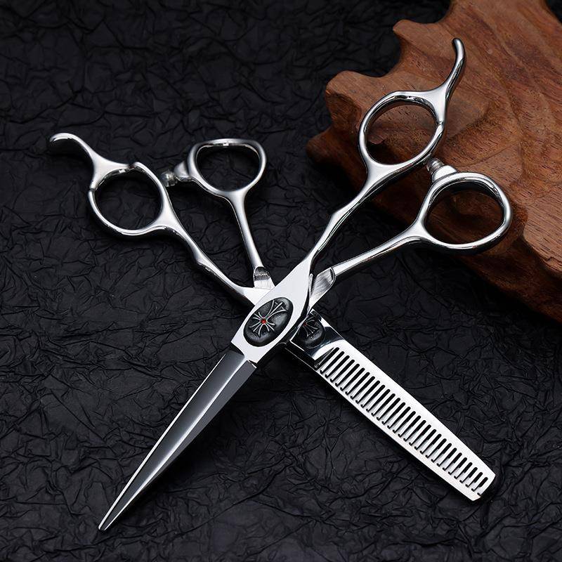 无品牌/理发剪刀6寸平剪牙剪鸡剪套装工发具剪剪工具剪美发刀厂家