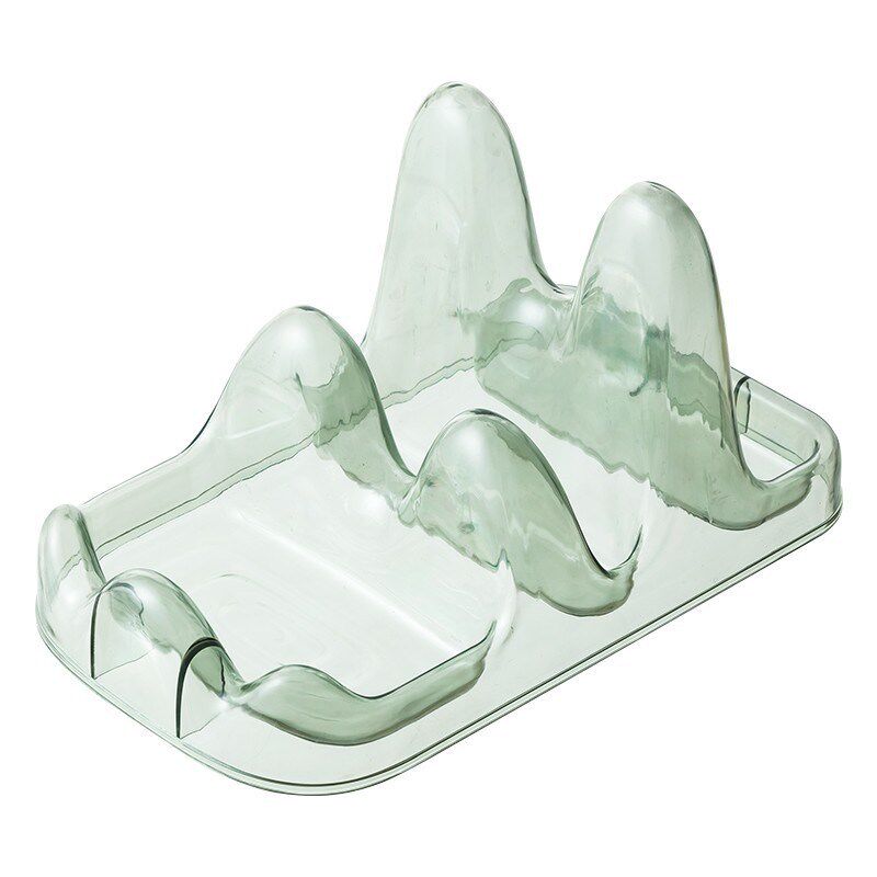 多功能锅盖架锅铲架塑料砧板多用架置物架台面锅盖汤勺放置器单个