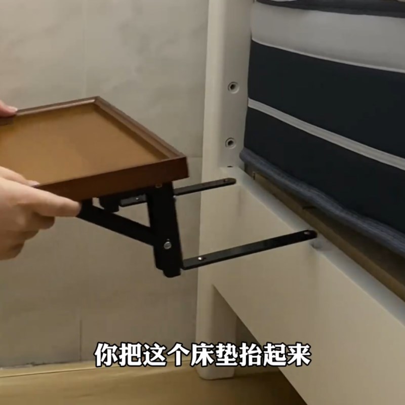 床头柜替代折叠置物m架床边神器家用小型收纳移动边几替代品可收