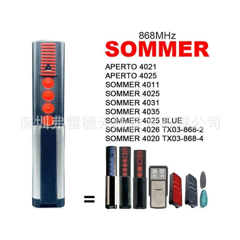 SOM车-MERTX03-434遥库门遥控器434,42MHz门BFP控钥制器控匙