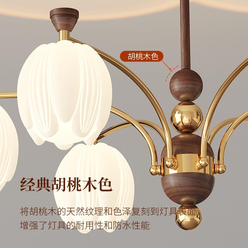 法中古南洋吊灯280美式复式古高级感投影灯客大厅主灯中厅风山灯