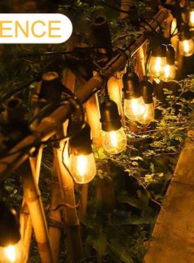 马灯S14户跑外太阳能防水串露PWD营灯院串氛围灯灯带庭遥控灯串