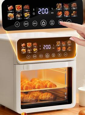 新款家用视电烤箱大9011D量可空空气炸锅一体机烘焙专用炸烤箱气
