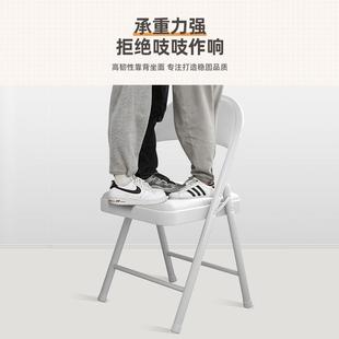 免安装 办见详情公会议椅舒家服训椅用电脑椅折叠靠培背椅生学宿舍