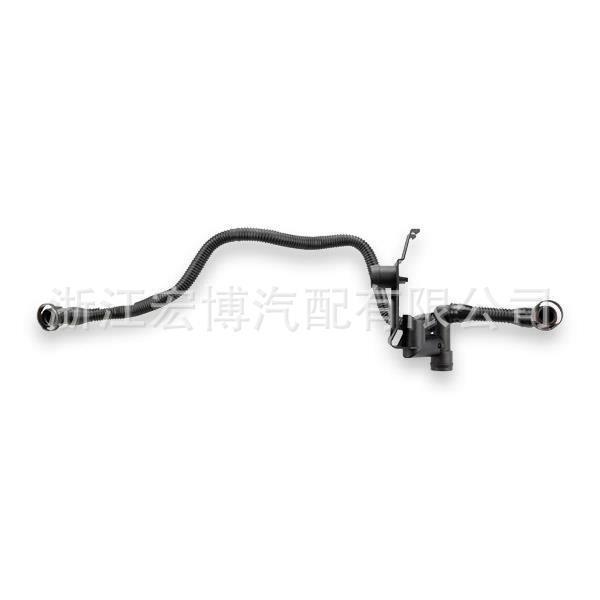 06C3102风17H适用大43372奥迪A众4A6A8PCV软管曲轴箱通管