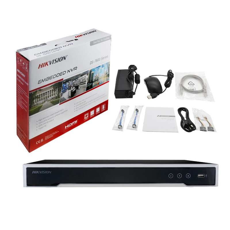 英文版POE Embedded Plug&Play8/16CH NVR 7608NI-Q2/8P