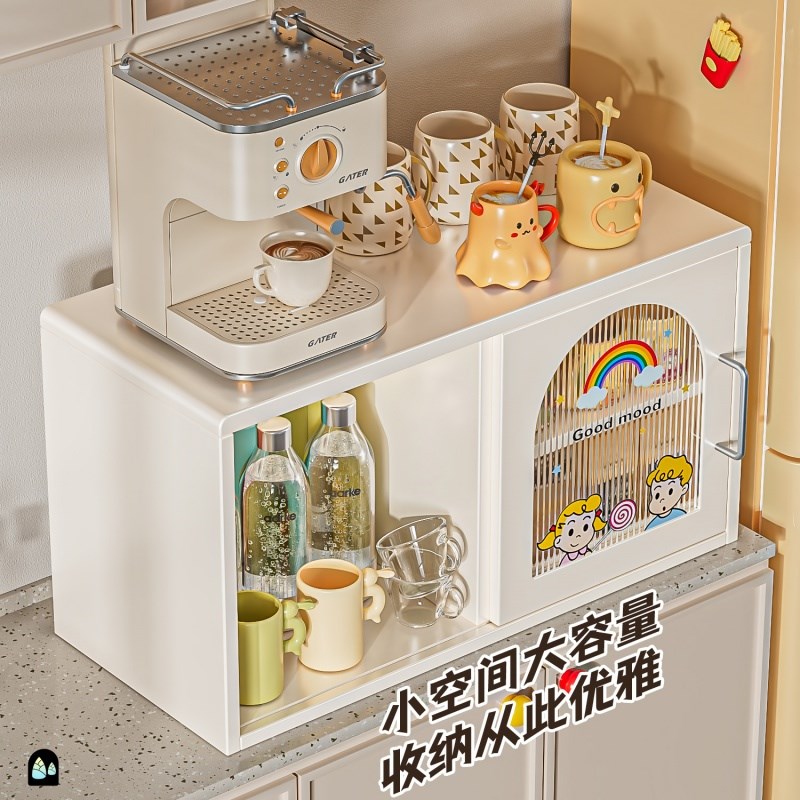 杯架防尘置物架杯子收纳盒餐桌面水杯茶杯玻璃杯咖啡杯收纳柜