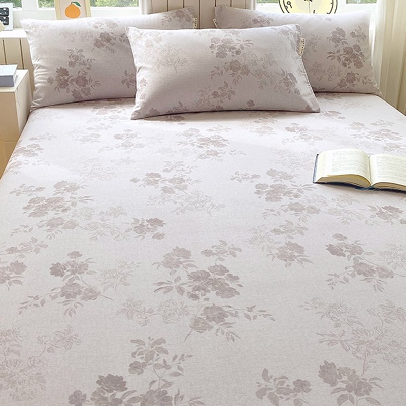 加厚纯棉床单单件全棉磨毛被单秋冬学生宿舍单双人三件套2025新款