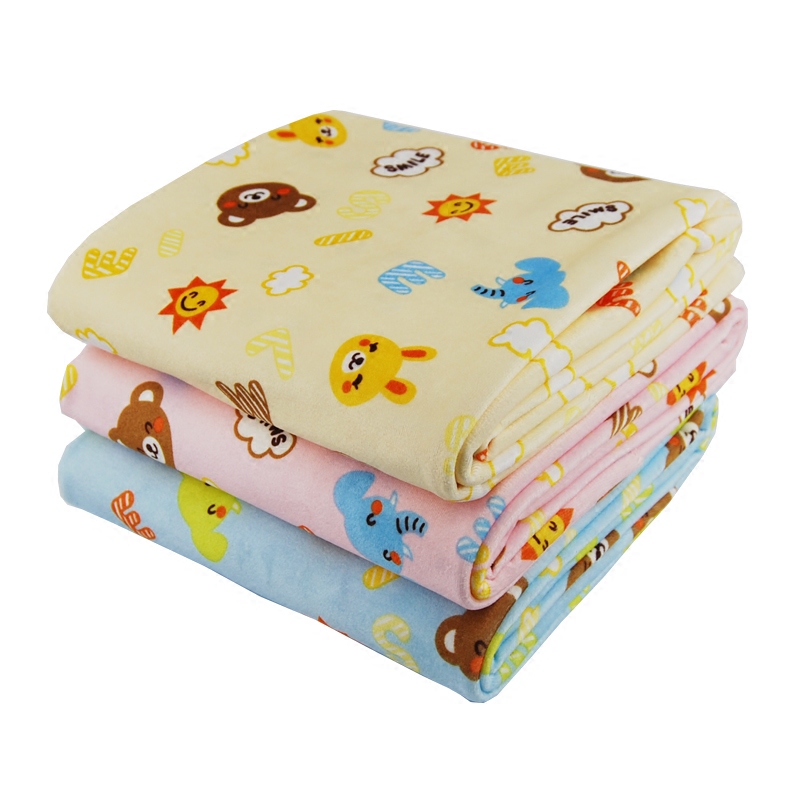 定做超大双面水晶绒隔尿垫1.8x2米1.5婴儿透气防水双人床可洗尿垫