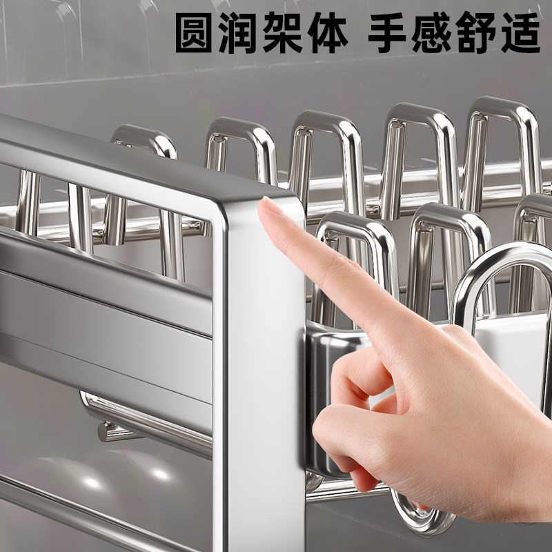 碗碟收纳架沥水架碗架厨房置物架家用台面多功能碗筷放杯子碗盘架