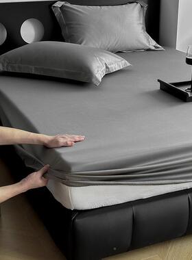 100S床笠单件纯棉罩全床棉榻床垫套防滑单榻米床纯色床床MER套垫