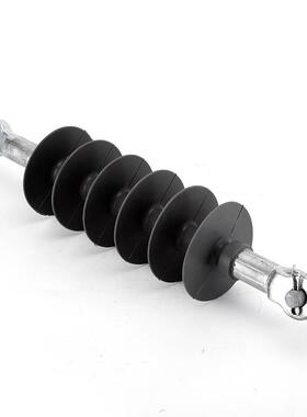 复-合单双耳绝缘子FXW-24KV7无品牌/0硅棒形悬式绝B缘子橡胶复合