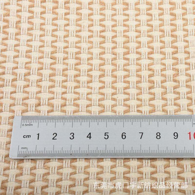 加厚提花棉XYX麻布织亚麻棉家布中高端麻袋棉手沙发纺桌布墙交布