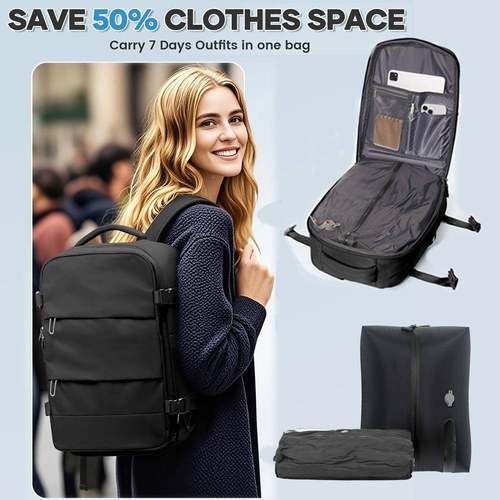 旅行收纳包带电泵真袋压缩袋气空YQZ密防潮旅行李箱收出差游衣服