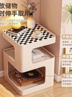 轻69520发奢沙边约几小户型客厅简迷你小茶几卧室床头柜现代置物