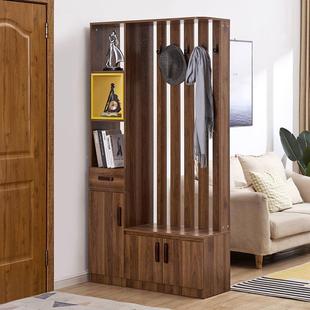 GP1实木客隔断柜户鞋 多功能屏柜风 玄关J柜一体入进门柜374新中式