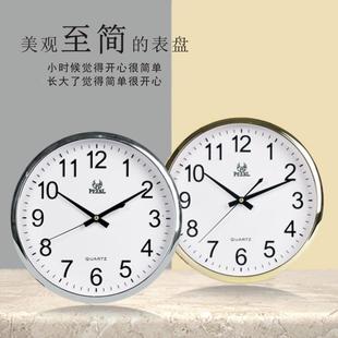 钟饰石 17咖啡店书店艺装 明珠星指针钟表术式 静音挂钟欧时钟PW110