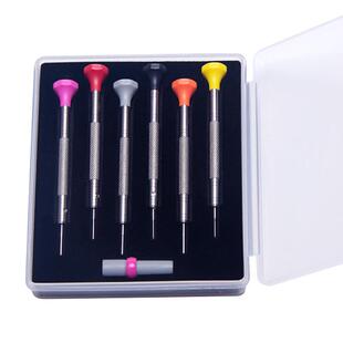 修五金工十具精表密字一字螺刀手738动螺丝批套装6支装螺丝丝刀组