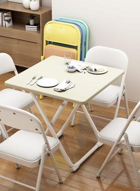 靠会折叠脑椅子便携凳子背椅办公椅议椅餐椅家985用电椅学生宿舍T