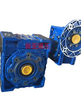 NRV蜗轮蜗RZP杆减速器铝壳减速三相4M0机单相立式22涡0V轮微型减