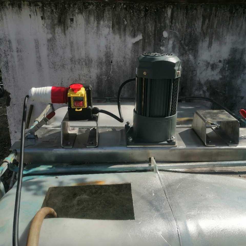 2025新款不锈钢吨桶搅拌机 IBC桶搅拌外贸版110v电压使用可打木箱