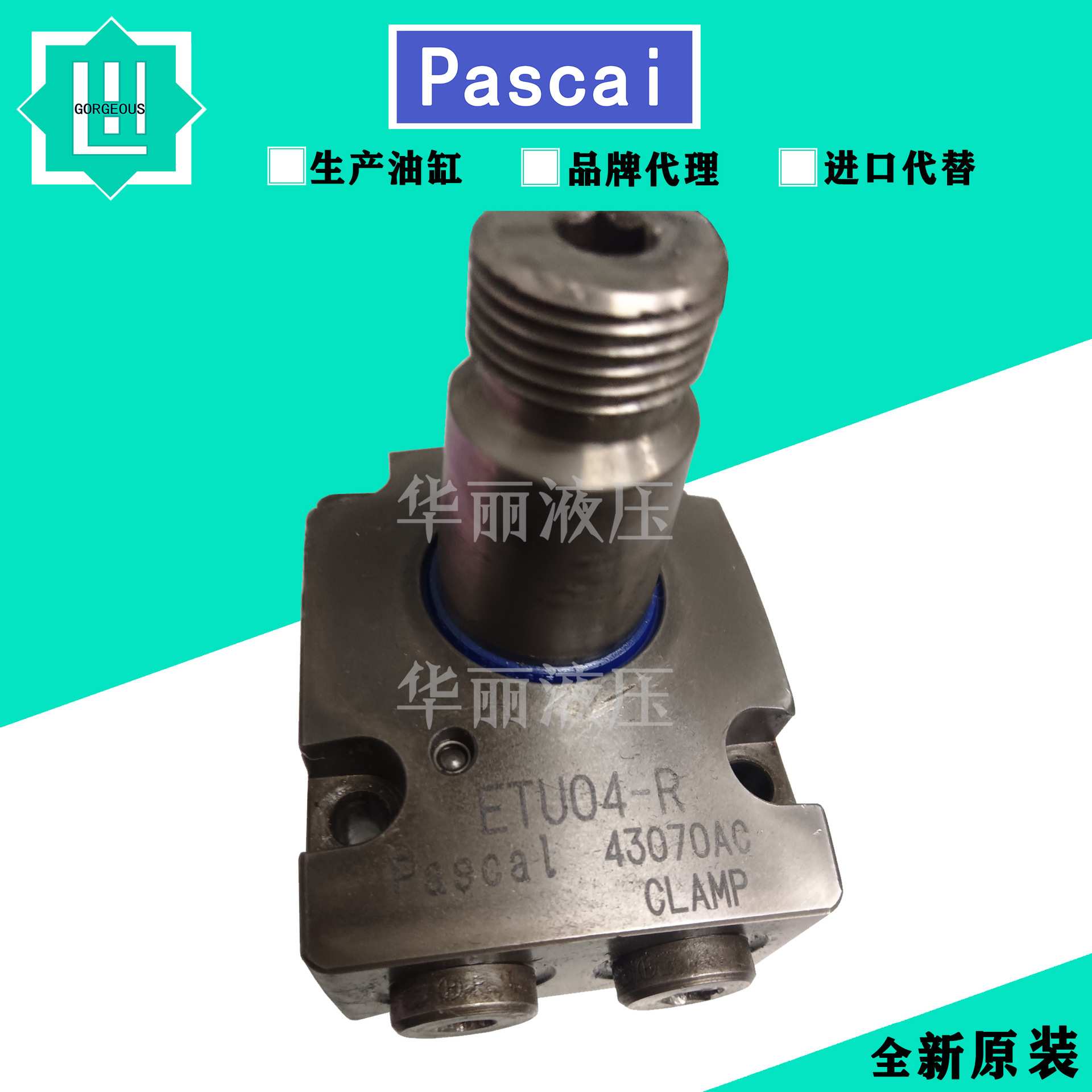 Pascal帕斯卡旋转夹紧油缸 CTT06-RN60工装夹具杠杆缸CTU06-REN45