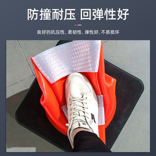 PVC路锥反光圆锥70cm橡胶PVC塑料路锥反光警示锥桶雪糕筒路障锥