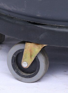 四川恒丰牌移动垃圾桶160L 110L带轮水桶酒店饭店桶万向轮移动桶